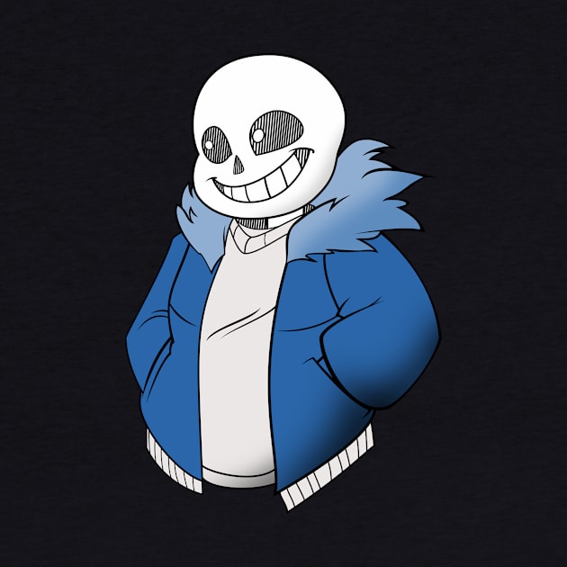 sans from undertale by xenomorphgrove